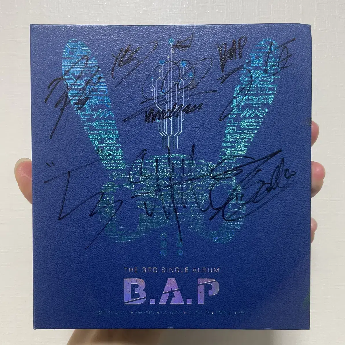 BAP 친필사인 앨범